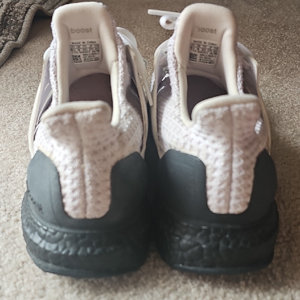 Adidas Cream and Black Running Shoes - Picture 5 of 7
